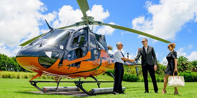 Inter Hotel Helicopter Transfer in Mauritius (1)